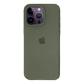 Capinha Silicone Aveludado para iPhone 14 Pro