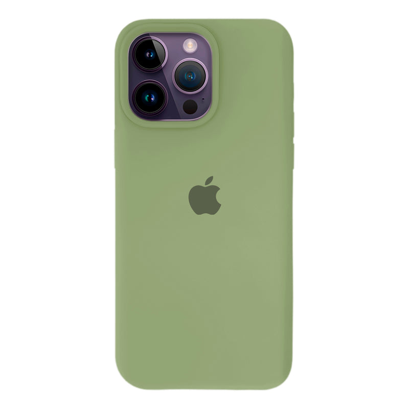 Capinha Silicone Aveludado para iPhone 14 Pro