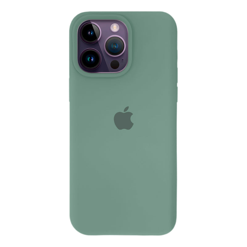 Capinha Silicone Aveludado para iPhone 14 Pro