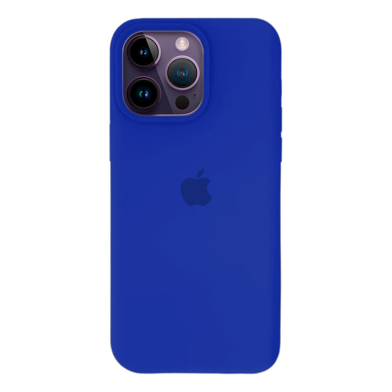 Capinha Silicone Aveludado para iPhone 14 Pro