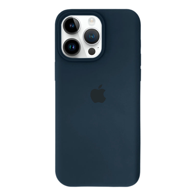 Capinha Silicone Aveludado para iPhone 14 Pro Max