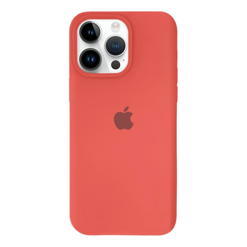 Capinha Silicone Aveludado para iPhone 14 Pro Max