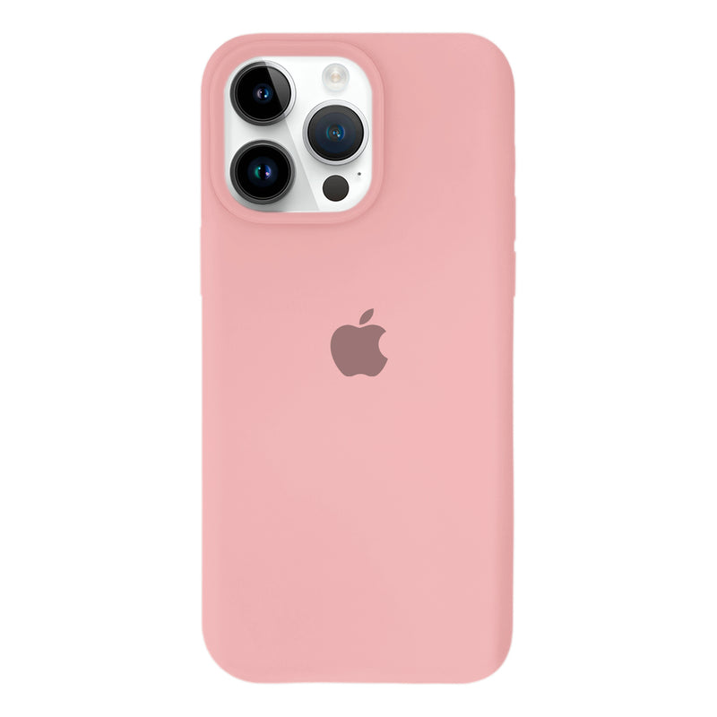 Capinha Silicone Aveludado para iPhone 14 Pro Max