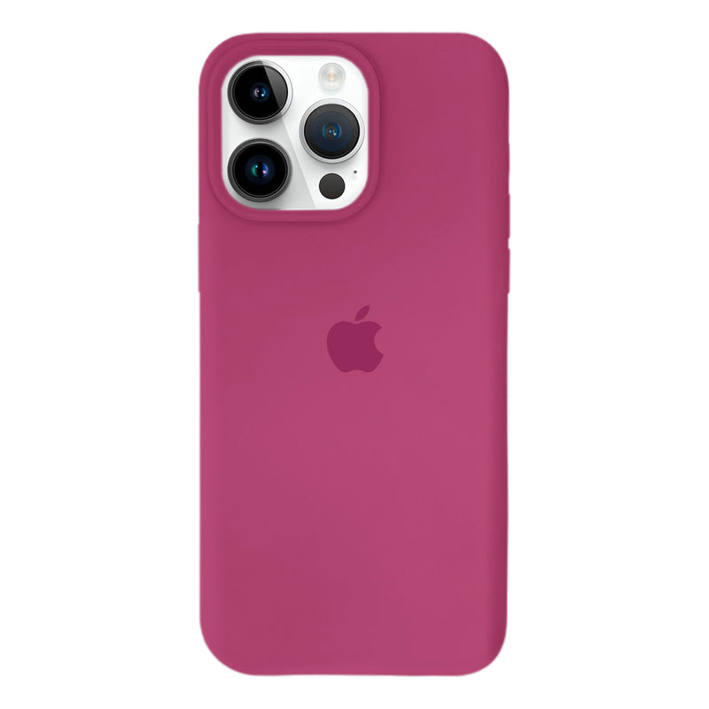 Capinha Silicone Aveludado para iPhone 14 Pro Max
