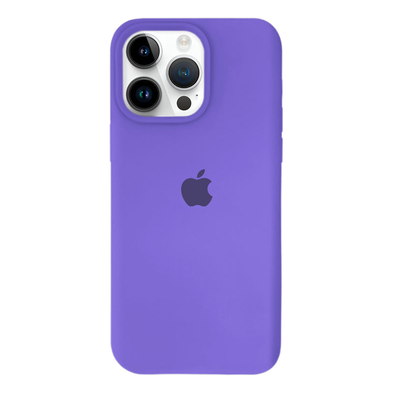 Capinha Silicone Aveludado para iPhone 14 Pro Max