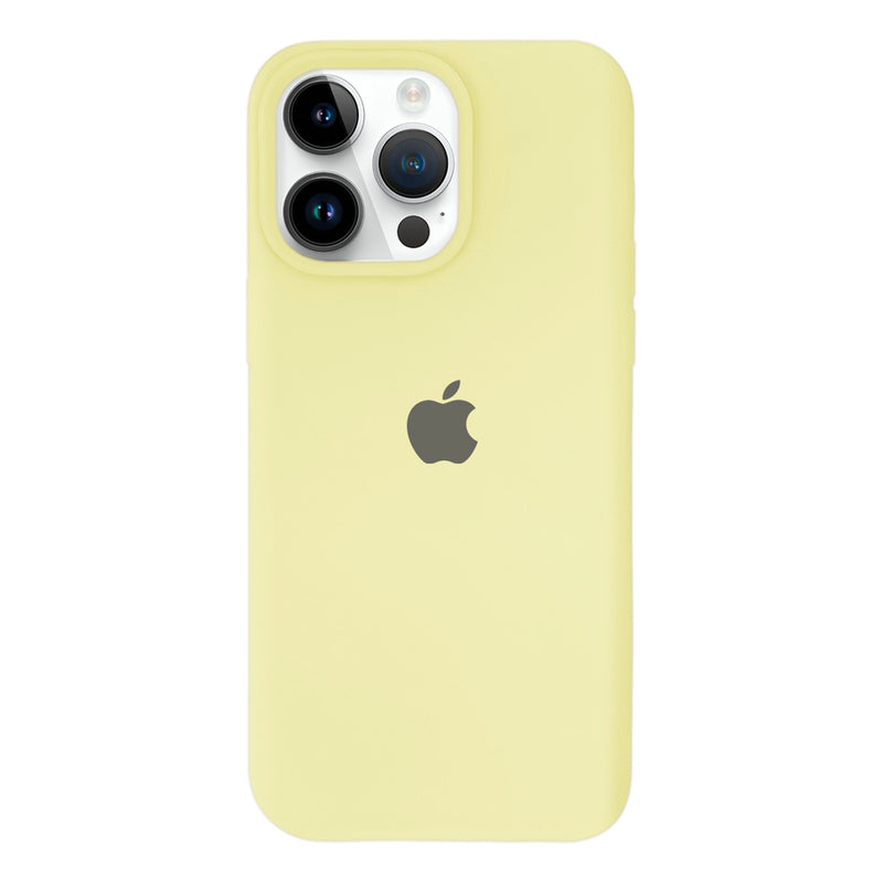 Capinha Silicone Aveludado para iPhone 14 Pro Max