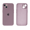 Capinha Celular iPhone 14 Silicone Aveludado com Proteção Câmera
