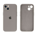 Capinha Celular iPhone 14 Silicone Aveludado com Proteção Câmera