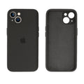 Capinha Celular iPhone 14 Silicone Aveludado com Proteção Câmera