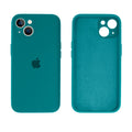 Capinha Celular iPhone 14 Silicone Aveludado com Proteção Câmera