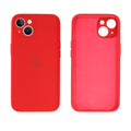 Capinha Celular iPhone 14 Silicone Aveludado com Proteção Câmera