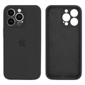 Capinha Celular iPhone 13 Pro Max Silicone Aveludado com Proteção Câmera