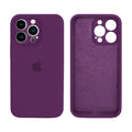 Capinha Celular iPhone 13 Pro Silicone Aveludado com Proteção Câmera