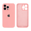 Capinha Celular iPhone 13 Pro Silicone Aveludado com Proteção Câmera