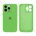 Capinha Celular iPhone 13 Pro Silicone Aveludado com Proteção Câmera