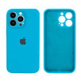 Capinha Celular iPhone 13 Pro Silicone Aveludado com Proteção Câmera