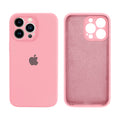 Capinha Celular iPhone 13 Pro Silicone Aveludado com Proteção Câmera