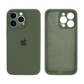 Capinha Celular iPhone 13 Pro Silicone Aveludado com Proteção Câmera