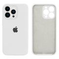 Capinha Celular iPhone 13 Pro Max Silicone Aveludado com Proteção Câmera