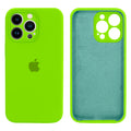 Capinha Celular iPhone 13 Pro Max Silicone Aveludado com Proteção Câmera