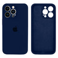 Capinha Celular iPhone 13 Pro Max Silicone Aveludado com Proteção Câmera