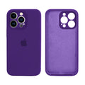 Capinha Celular iPhone 13 Pro Silicone Aveludado com Proteção Câmera