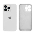 Capinha Celular iPhone 13 Pro Silicone Aveludado com Proteção Câmera