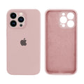 Capinha Celular iPhone 13 Pro Silicone Aveludado com Proteção Câmera