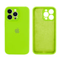 Capinha Celular iPhone 13 Pro Silicone Aveludado com Proteção Câmera