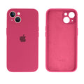 Capinha Celular iPhone 13 Silicone Aveludado com Proteção Câmera