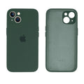 Capinha Celular iPhone 13 Silicone Aveludado com Proteção Câmera