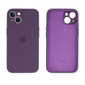Capinha Celular iPhone 13 Silicone Aveludado com Proteção Câmera