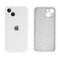 Capinha Celular iPhone 13 Silicone Aveludado com Proteção Câmera