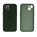 Capinha Celular iPhone 13 Silicone Aveludado com Proteção Câmera