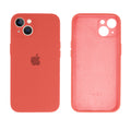 Capinha Celular iPhone 13 Silicone Aveludado com Proteção Câmera