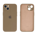 Capinha Celular iPhone 13 Silicone Aveludado com Proteção Câmera