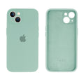 Capinha Celular iPhone 13 Silicone Aveludado com Proteção Câmera