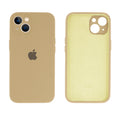 Capinha Celular iPhone 13 Silicone Aveludado com Proteção Câmera