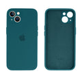Capinha Celular iPhone 13 Silicone Aveludado com Proteção Câmera