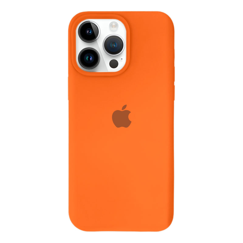 Capinha Silicone Aveludado para iPhone 14 Pro Max