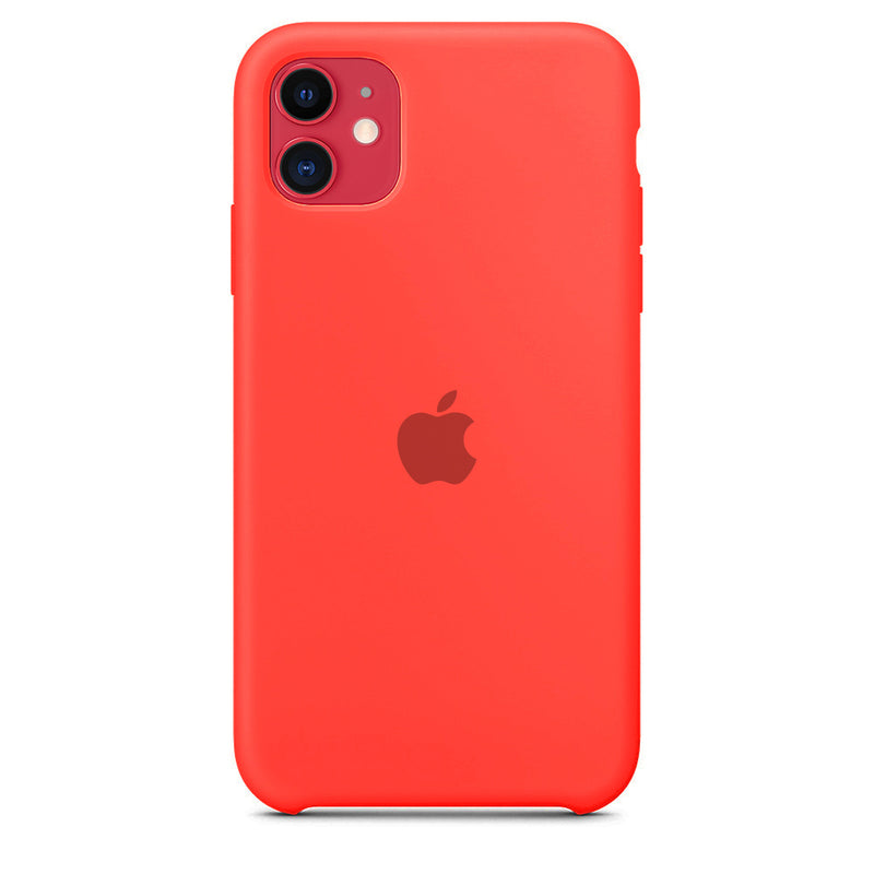 Capinha Celular iPhone 11 Silicone Aveludado