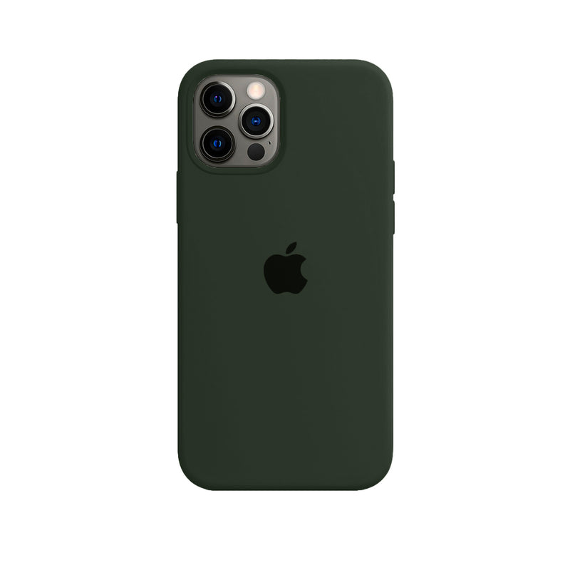 Capinha Celular iPhone 12 / 12 Pro Silicone Aveludado