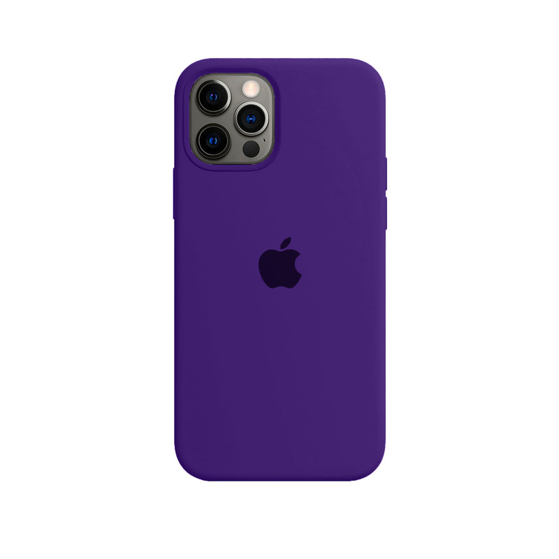 Capinha Celular iPhone 12 / 12 Pro Silicone Aveludado