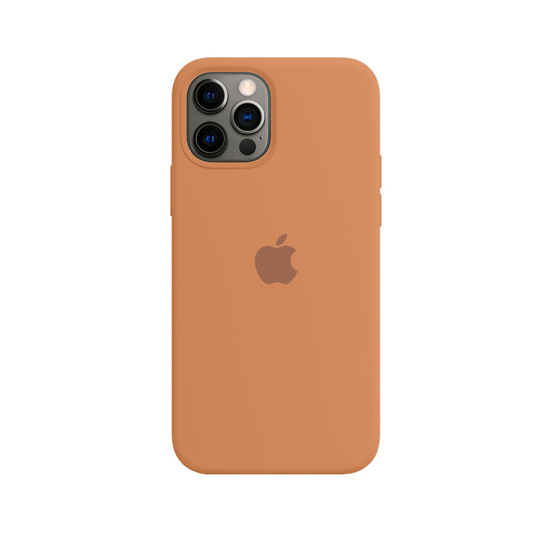 Capinha Celular iPhone 12 / 12 Pro Silicone Aveludado