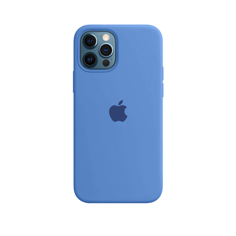 Capinha Celular iPhone 12 / 12 Pro Silicone Aveludado