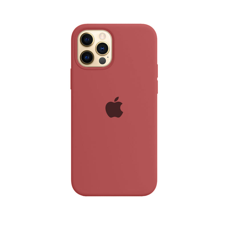 Capinha Celular iPhone 12 / 12 Pro Silicone Aveludado