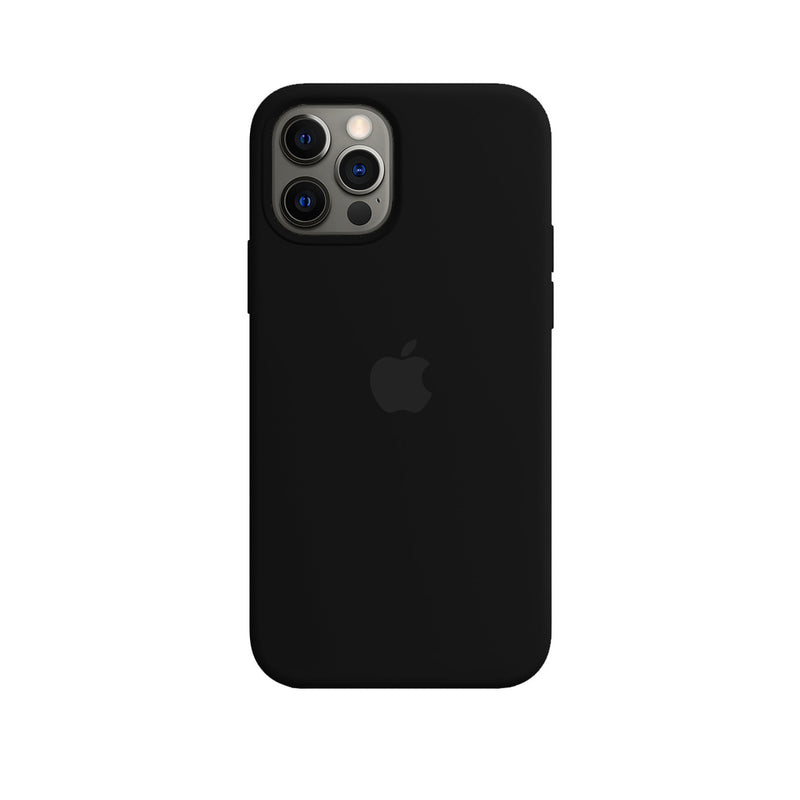 Capinha Celular iPhone 12 / 12 Pro Silicone Aveludado