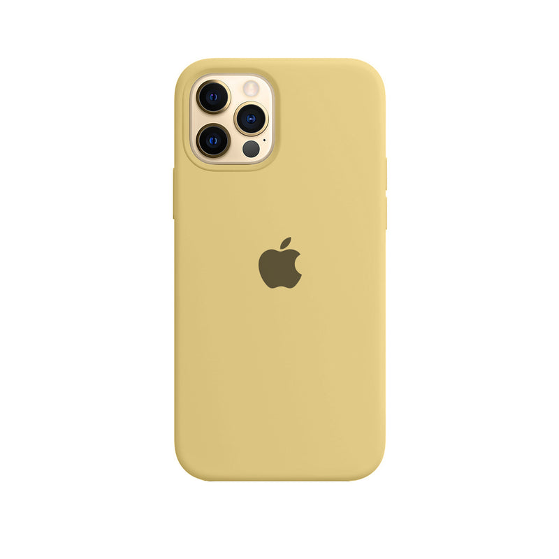 Capinha Celular iPhone 12 / 12 Pro Silicone Aveludado