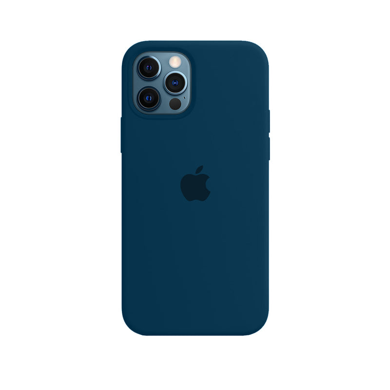 Capinha Celular iPhone 12 / 12 Pro Silicone Aveludado