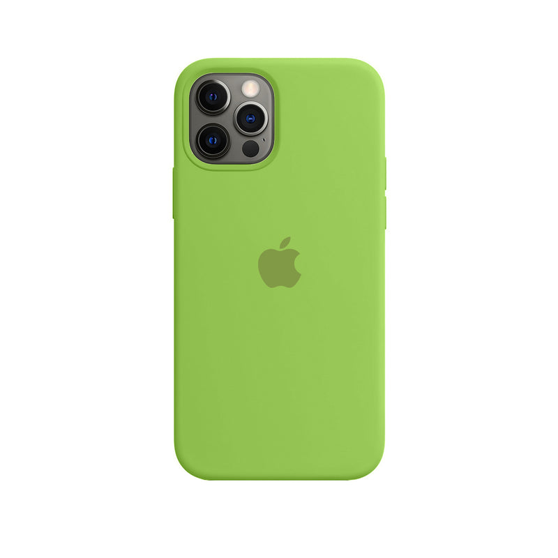 Capinha Celular iPhone 12 / 12 Pro Silicone Aveludado